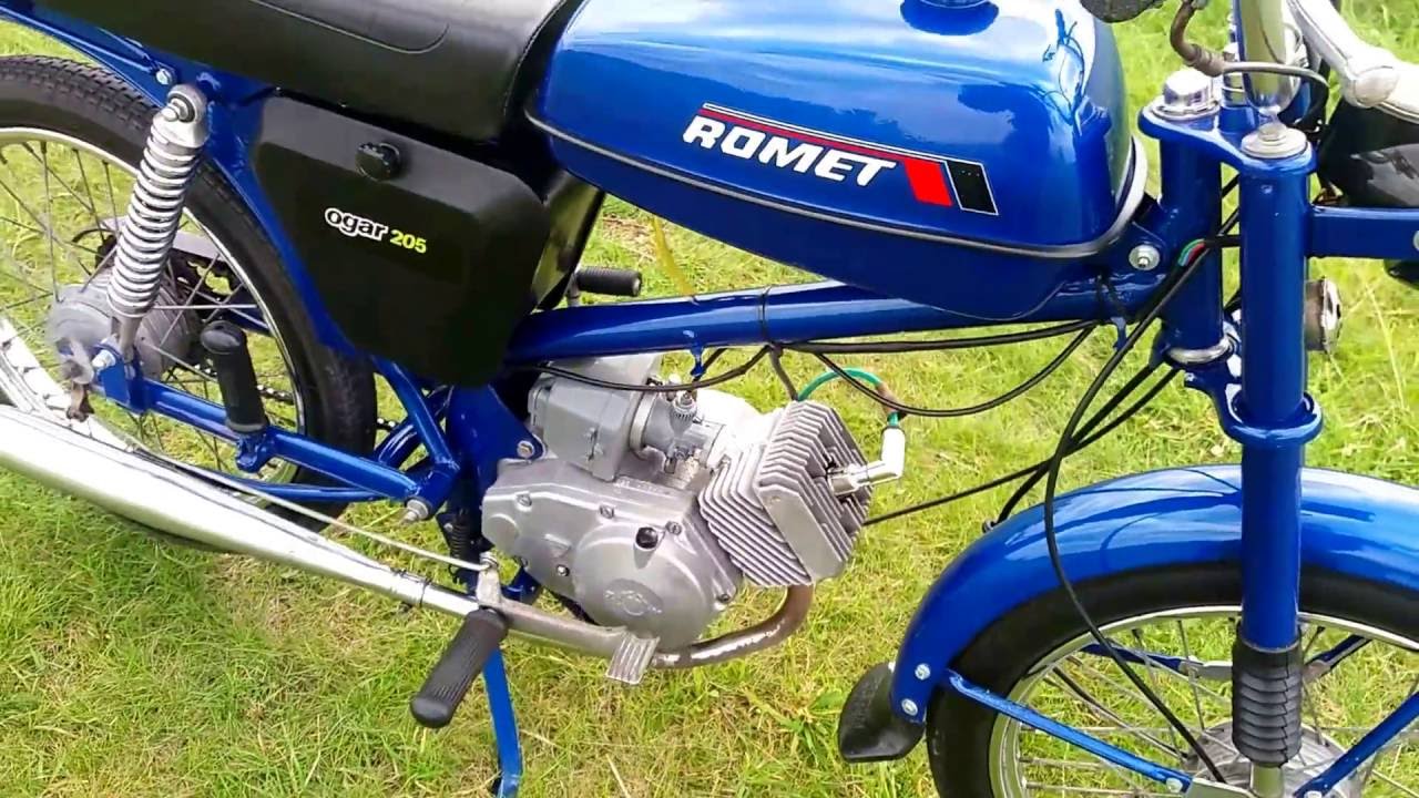 Romet Ogar 205 prezentacja i jazda.