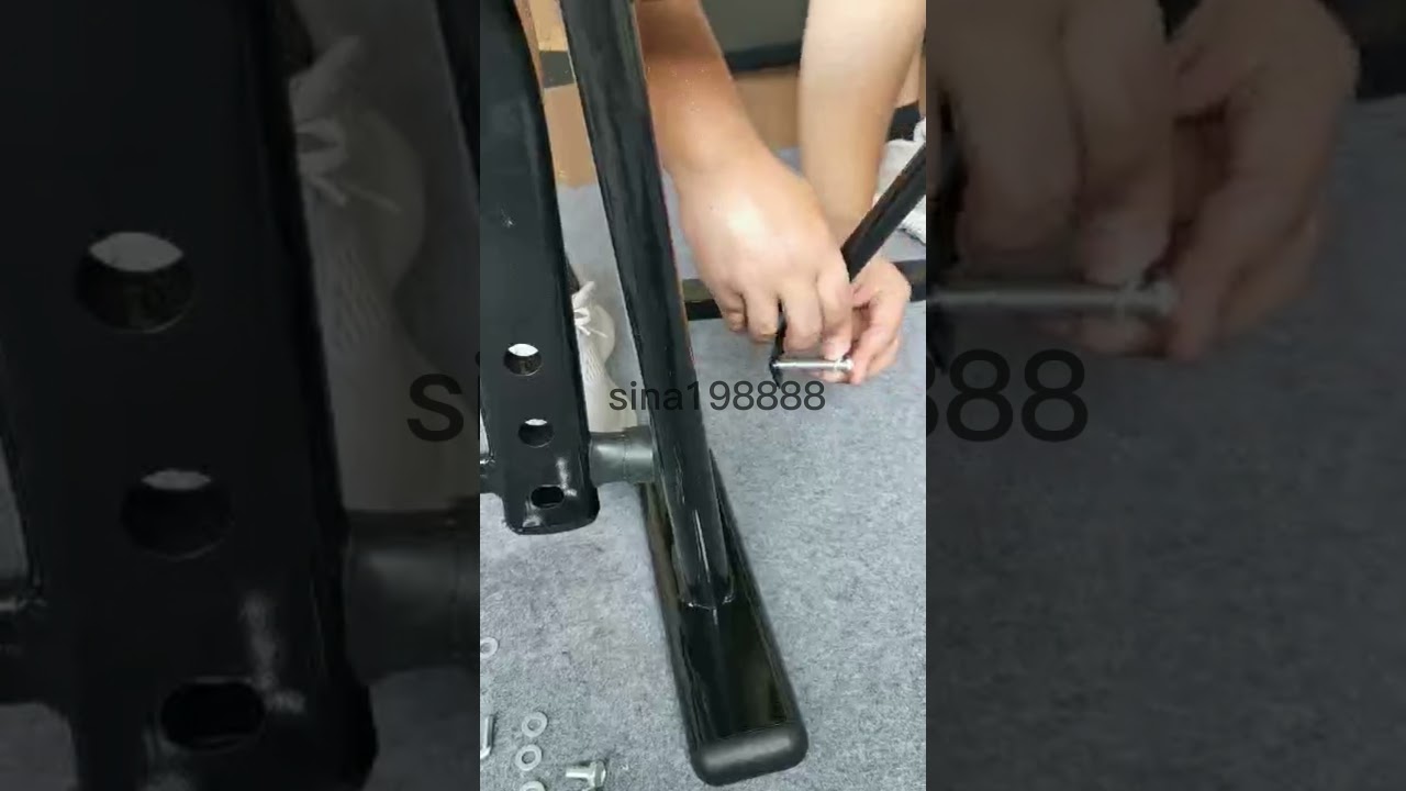 Weightlifting bed installation video