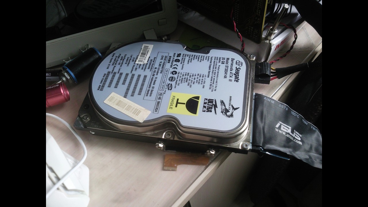 мучать ST320414A, ставить WinXP | Vekkill | ничего интересного