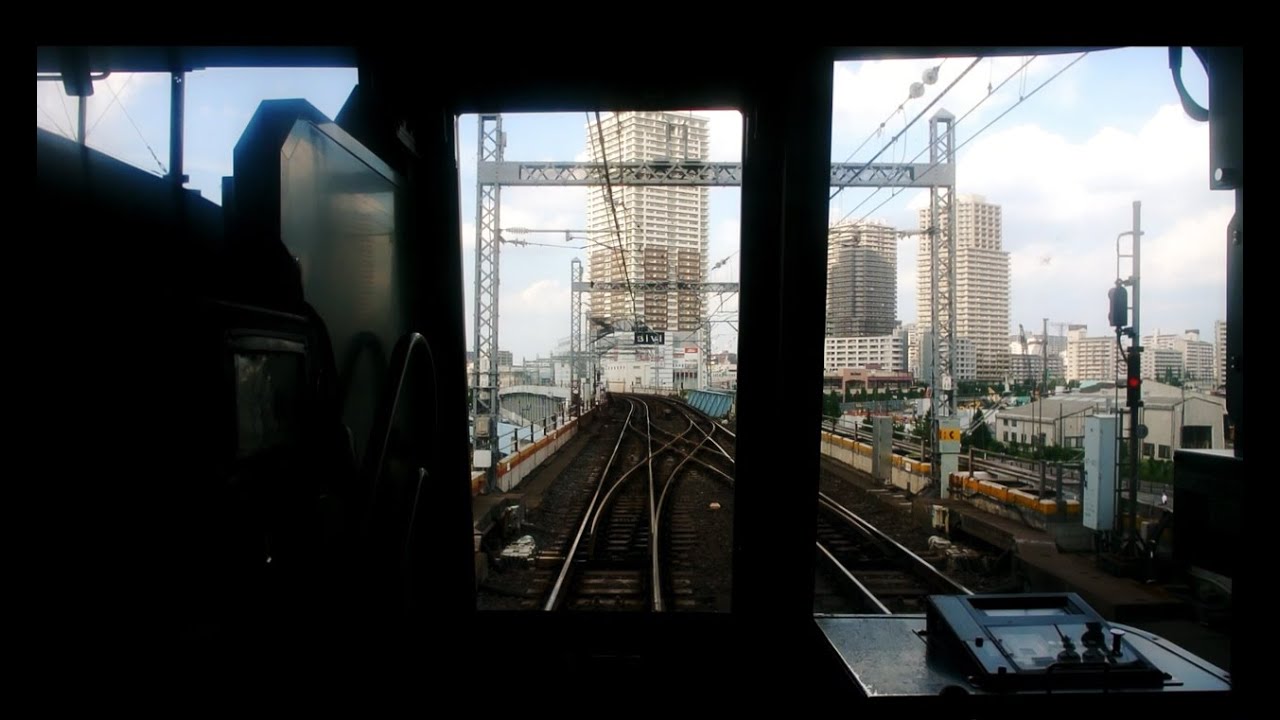 Tokyo Metro Hibiya Line driver's view from Naka-Meguro to Kita-Senju