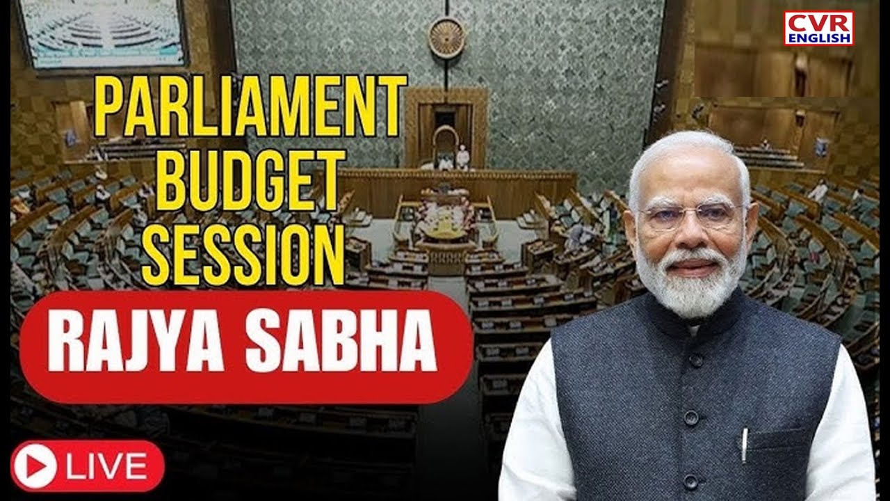 Live | Rajya Sabha | English Language | CVR English News