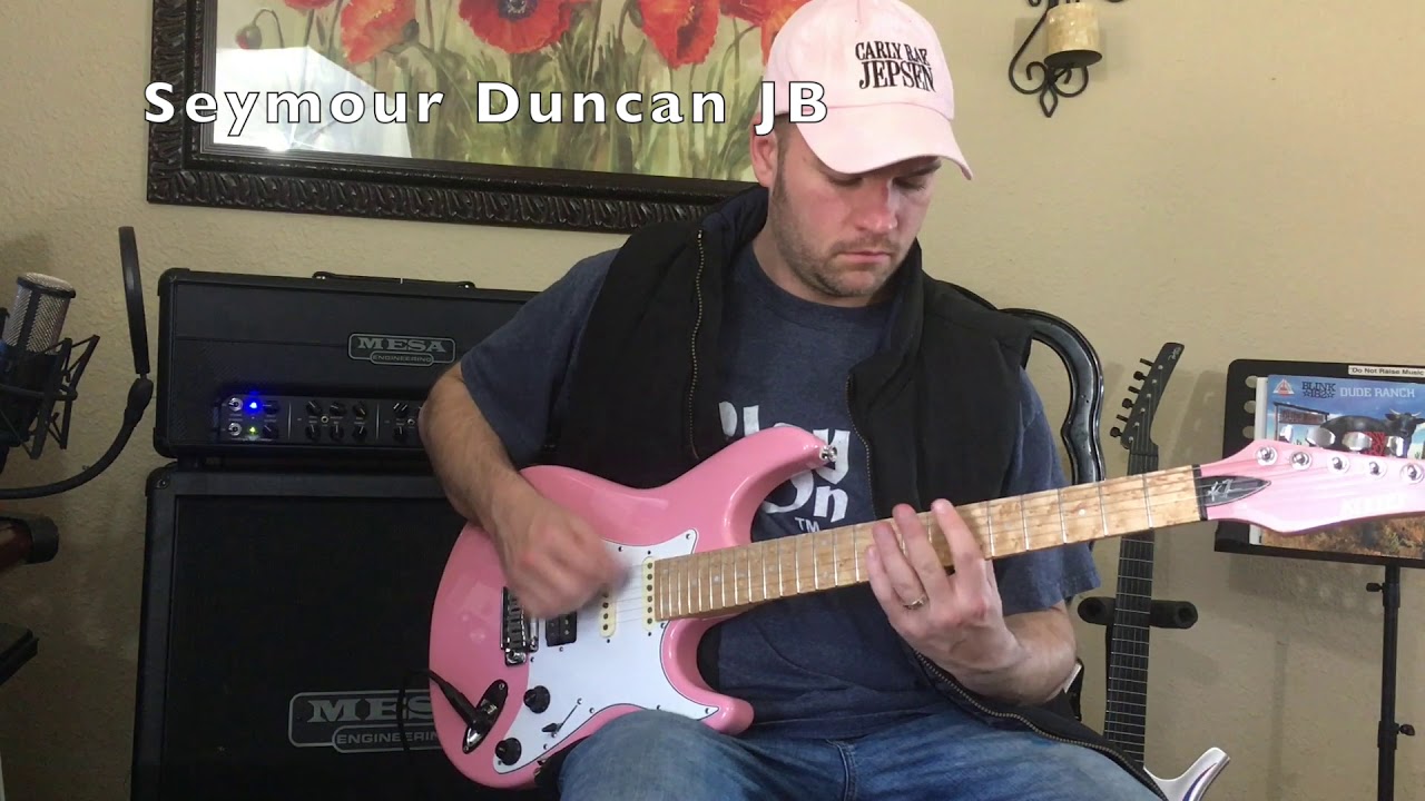 Seymour Duncan JB VERSUS Dimarzio Evolution- Kiesel GH3