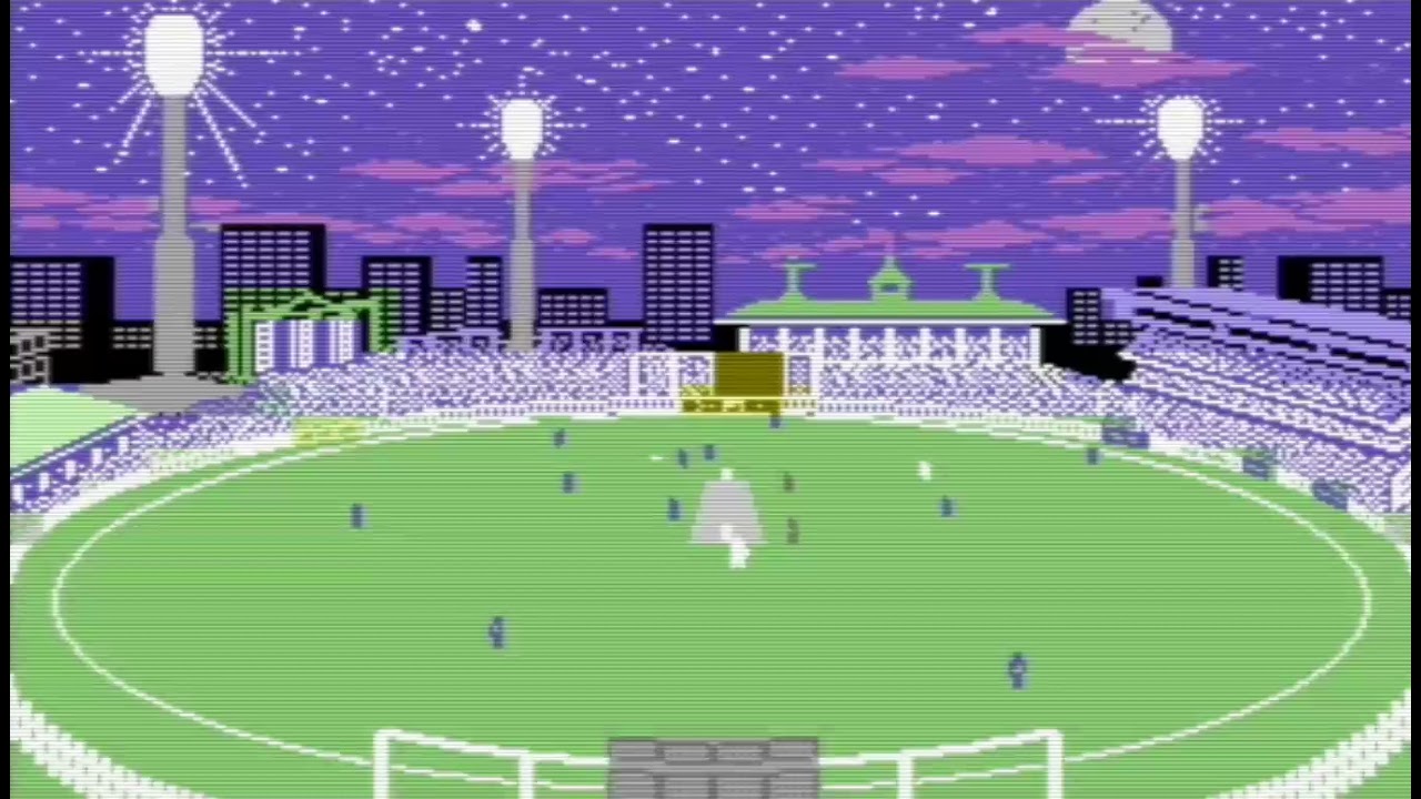 C64 World Cup Cricket Kelvin King & International Software In 1985 a COMMODORE 64