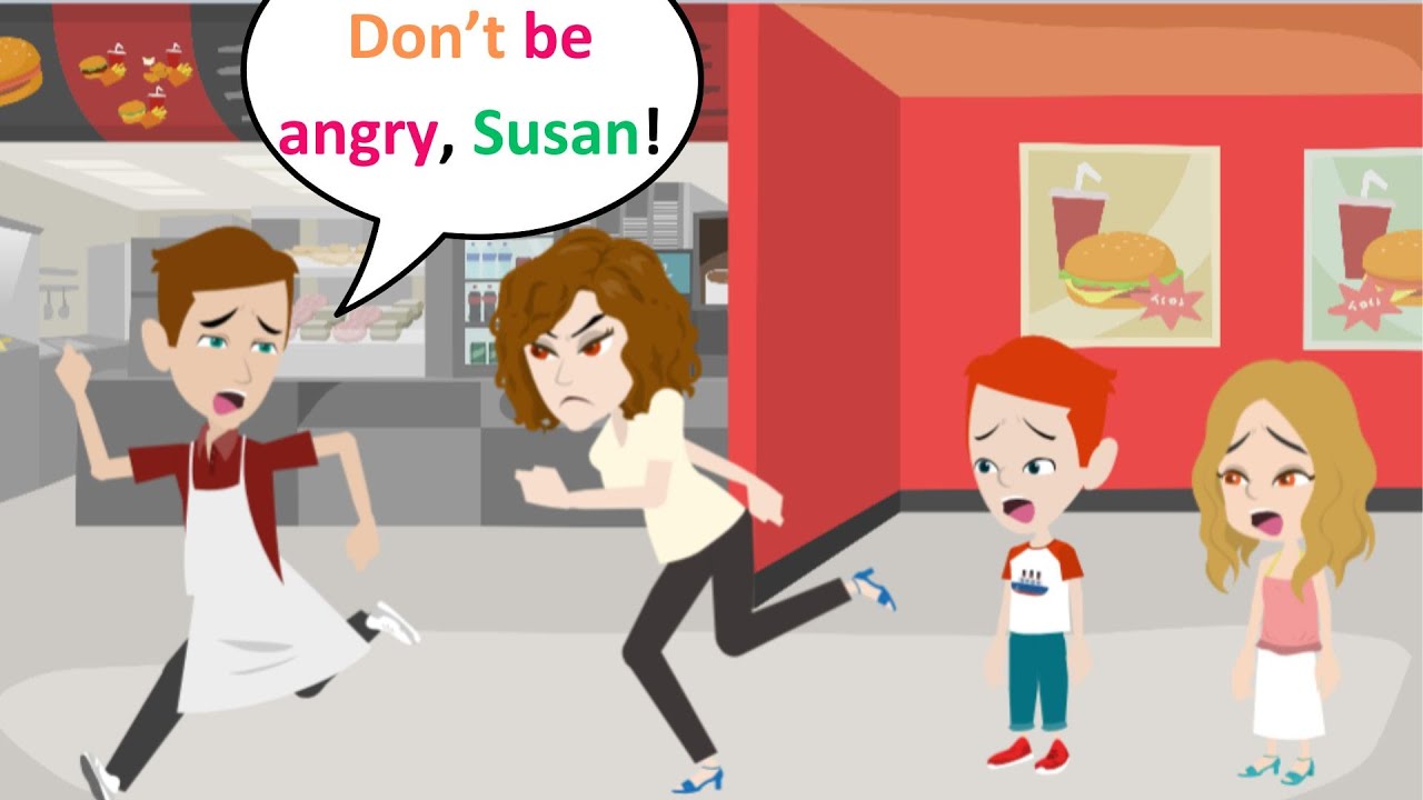 The rage of Lucas's mother - Comedy Animation English Story - Lucas English