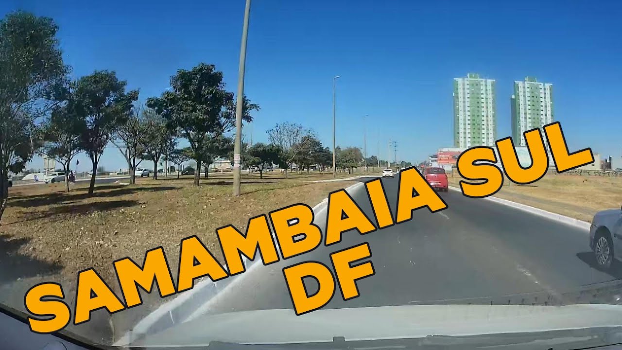 SAMAMBAIA SUL - DF  Av. Leste! #PasseionasAvenidas #Arquiteturamodernaecharmosa #Ótimosrestaurantes