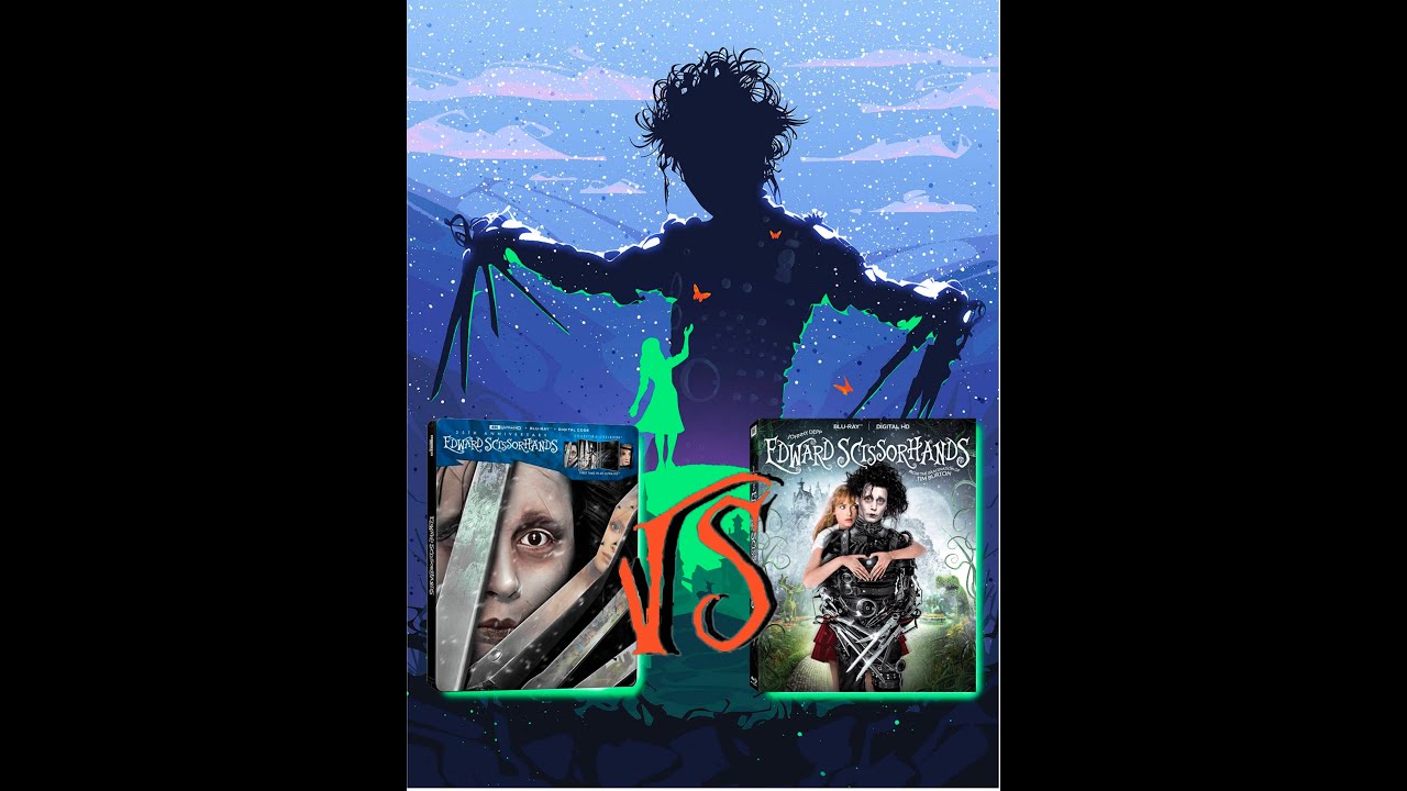 ▶ Comparison of Edward Scissorhands 4K (4K DI) HDR10 vs 2015 REMASTERED Edition