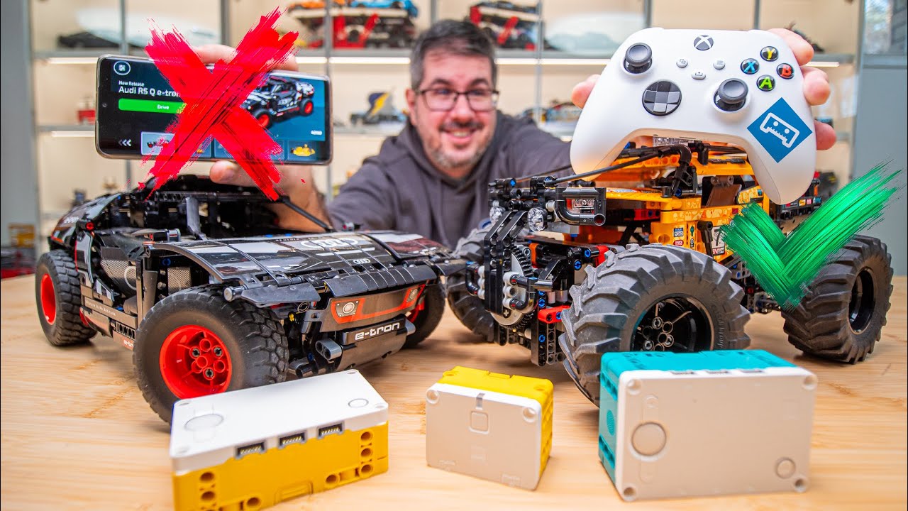 Революционное управление LEGO RC с Pybricks и Xbox