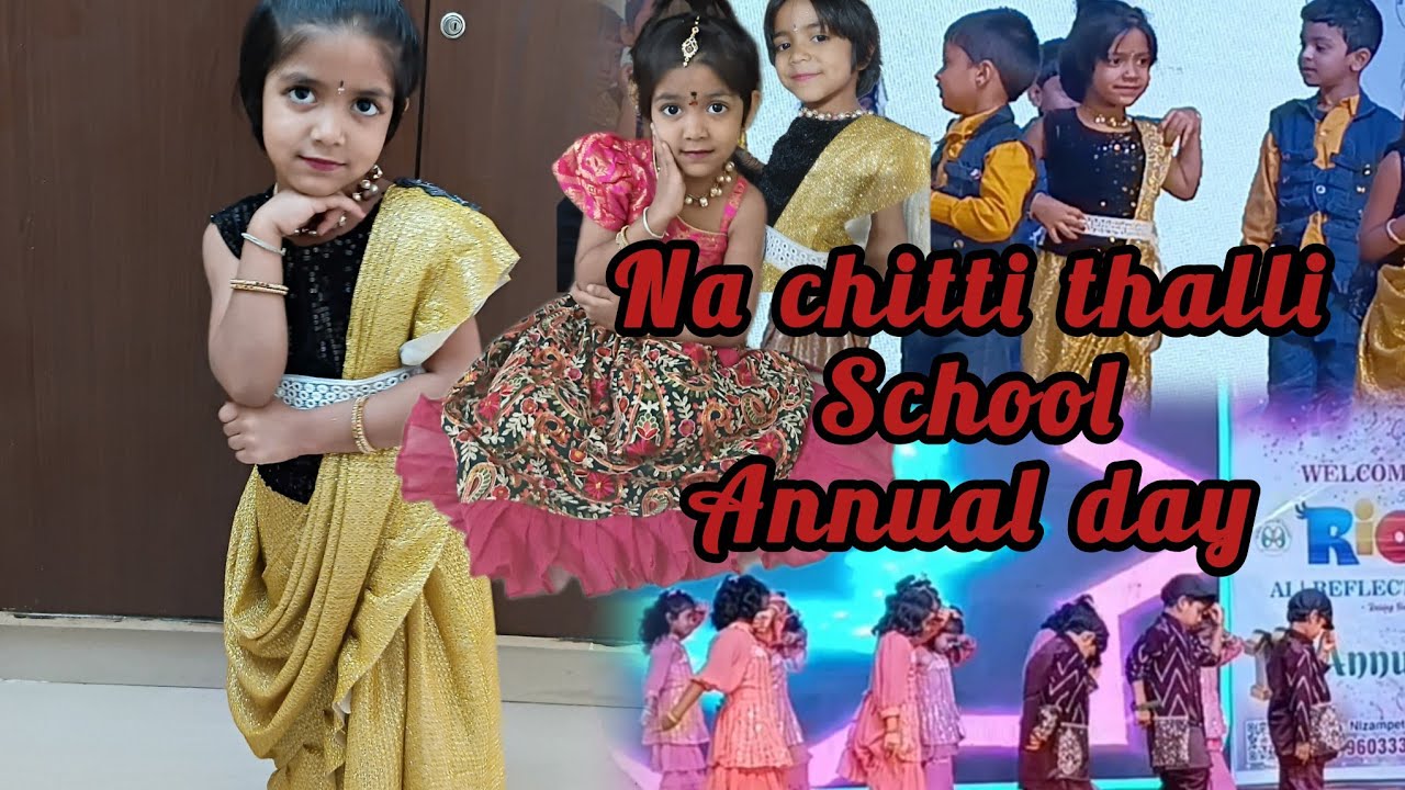 We had full fun at my little angel's annual day function 😍🥳🥳