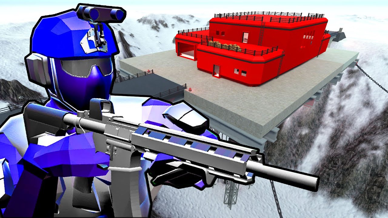 ICE FORT Infiltrated by SPEC OPS SQUAD! - Ravenfield: Battle Simulator