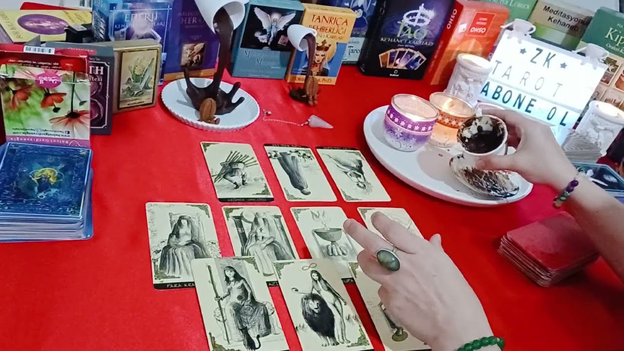 ☕🔮 Kahve falı + kart açılımı birlikte baktım ve çıkanlar beni bile şaşırttı
