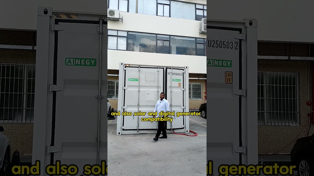 &zwnj;1MWh BESS with 10ms Switch! LFPO4+Solar Ready for Factories #energydistribution #energystorage