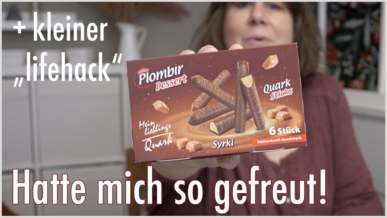 Und dann hab ich die Zutaten gelesen. Trotzdem lecker? Plombir Quark Sticks.