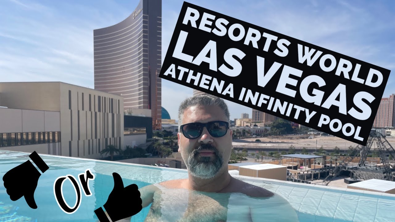 A closer look at Athena Infinity Pool at Resorts World Las Vegas