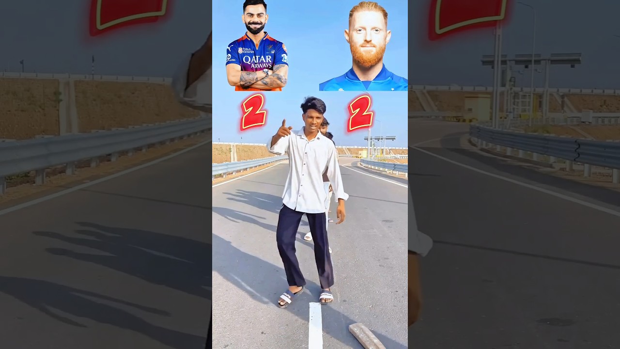 famous cricketer Virat Kohli vs Banstock crazy challenge 😱. Who is win 🏆.