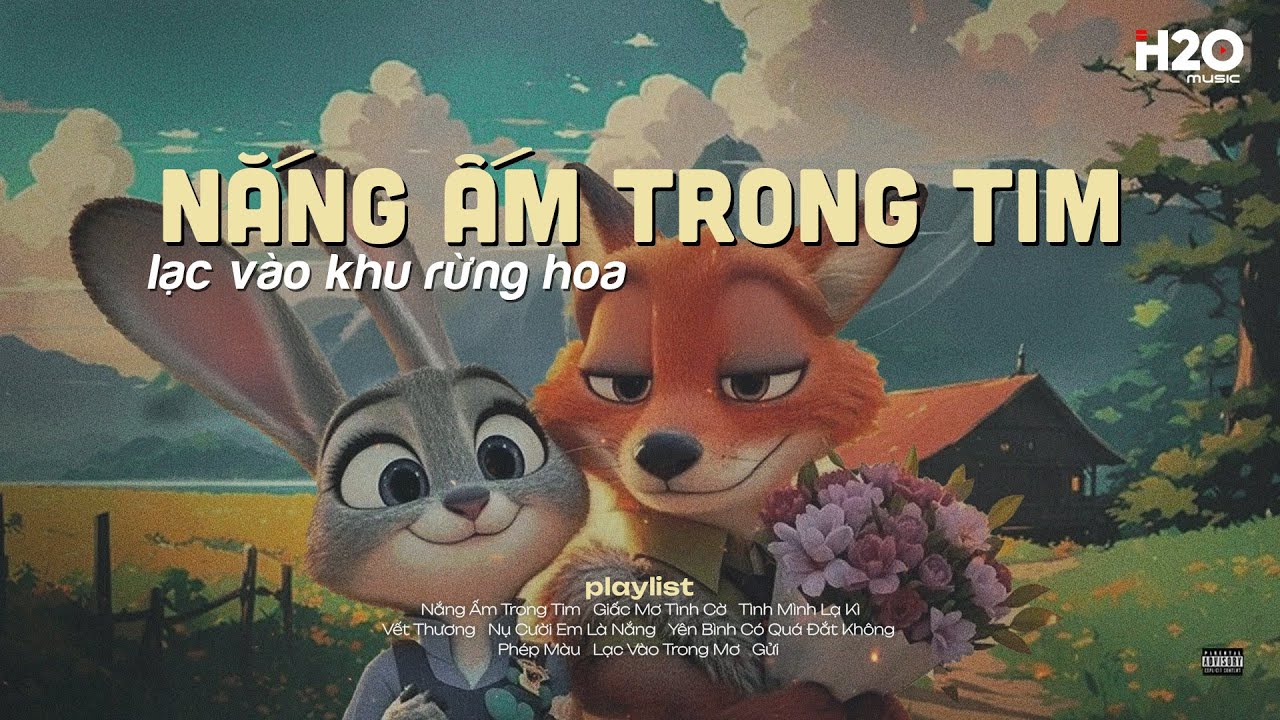 𝐏𝐥𝐚𝐲𝐥𝐢𝐬𝐭 Nắng Ấm Trong Tim ~ Lạc Vào Khu Rừng Hoa 🌙 Nhạc Lofi Chill Tâm Trạng Hot TikTok