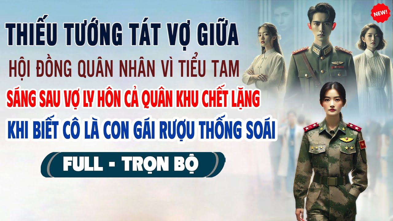 💖Truyện Ngôn Tình THIẾU TƯỚNG TÁT VỢ GIỮA HỘI ĐỒNG QUÂN NHÂN VÌ TIỂU TAM Vợ Ly Hôn Quân Khu ChếtLặng