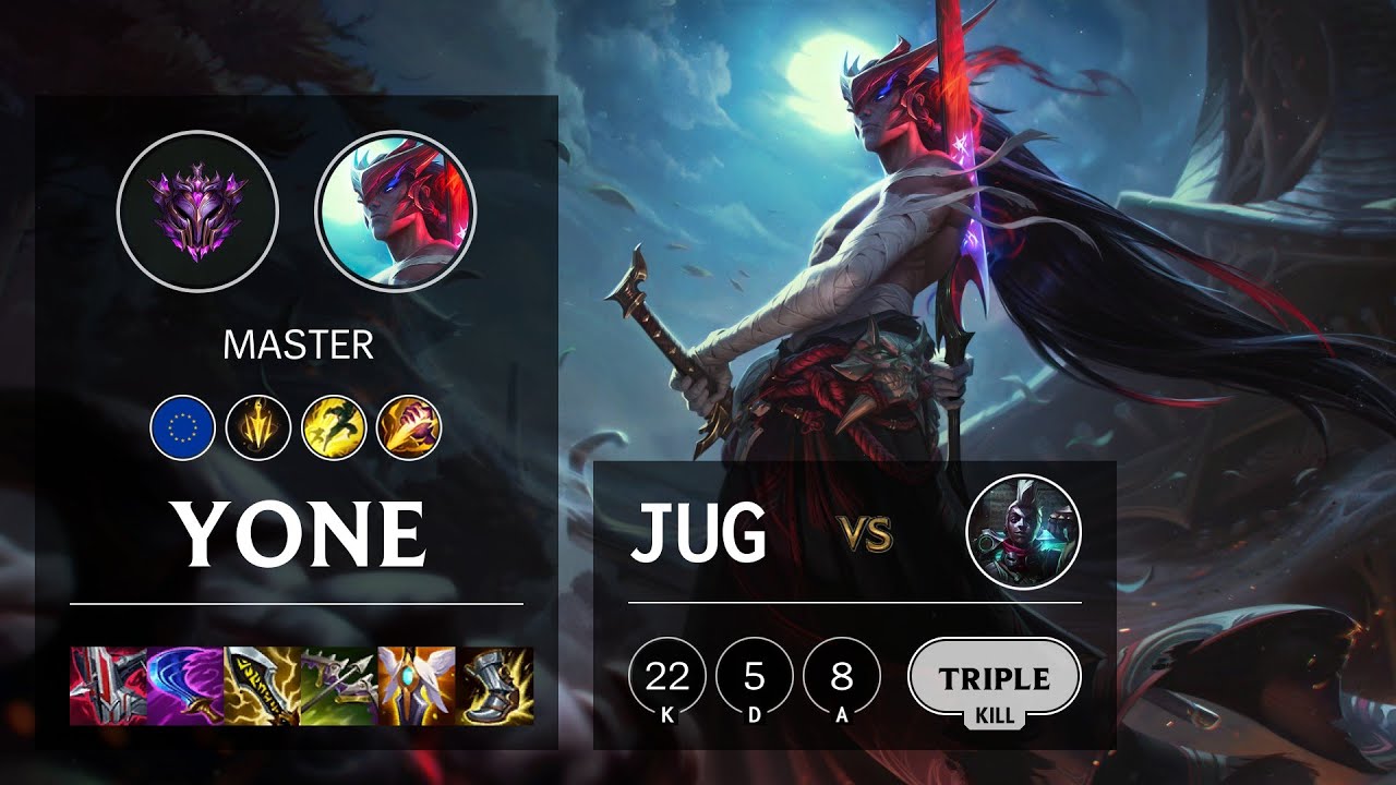 Yone Jungle vs Ekko - EUW Master Patch 11.24