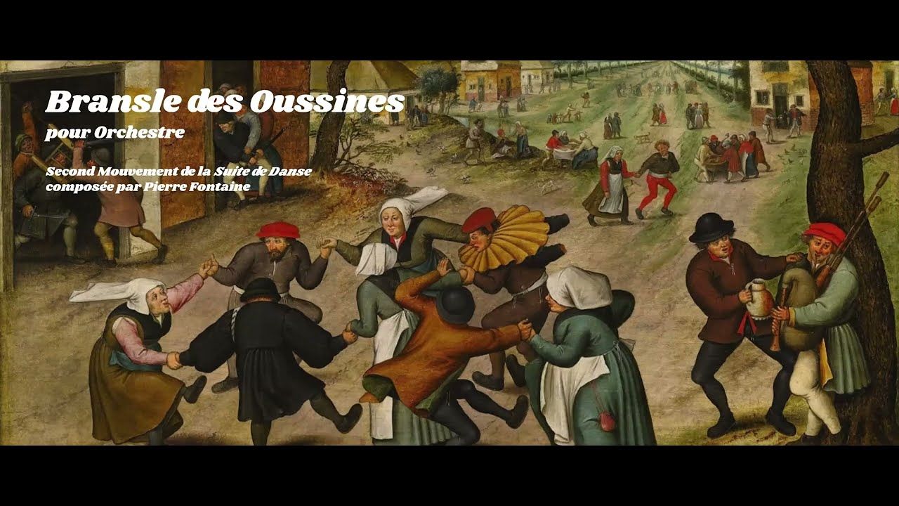 Pierre Fontaine - Bransle des Oussines {Score Follower}
