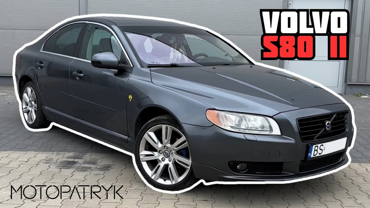 POZNAJMY VOLVO S80 II 2.4 D5 185KM - MOTOPATRYK - TEST, OPINIE, JAZDA, JAKOŚĆ, WNĘTRZE