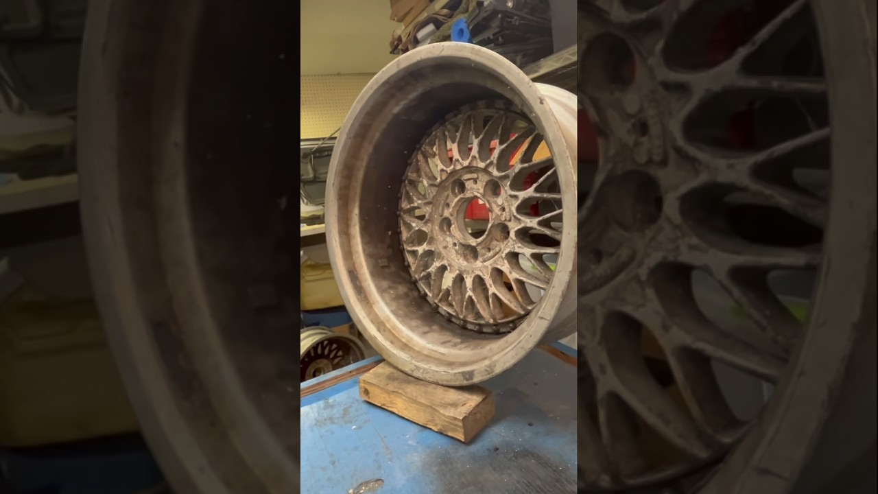 How to reverse mount a Style 5 (crusty wheel edition) #bbs #bmw