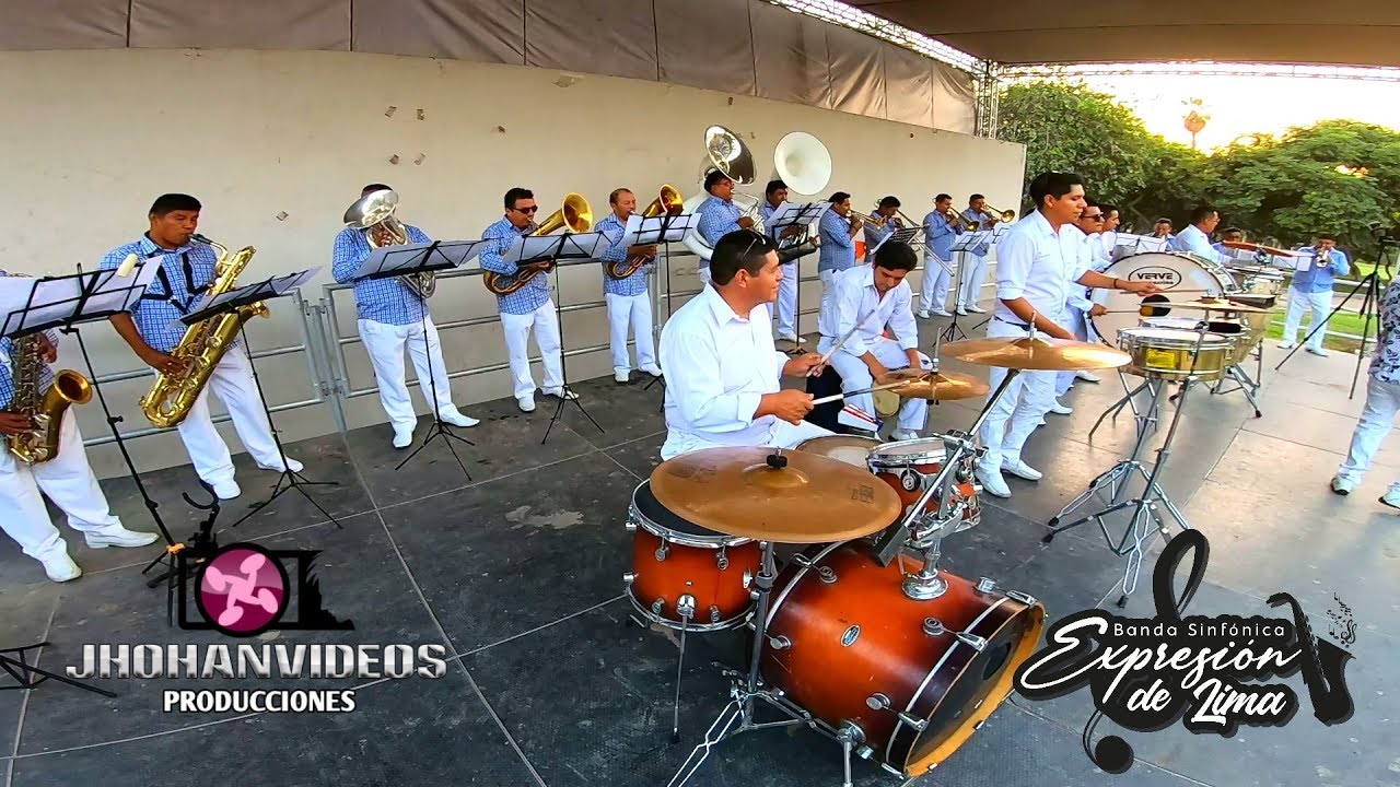 MIX HUAYNOS CANTEÑOS - BANDA SINFONICA EXPRESION DE LIMA 2019