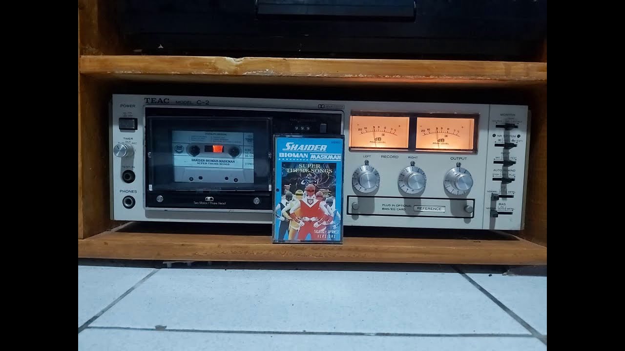 Shaider, Bioman, Maskman Super Theme songs Tagalog/Japanese Version Tape Rip