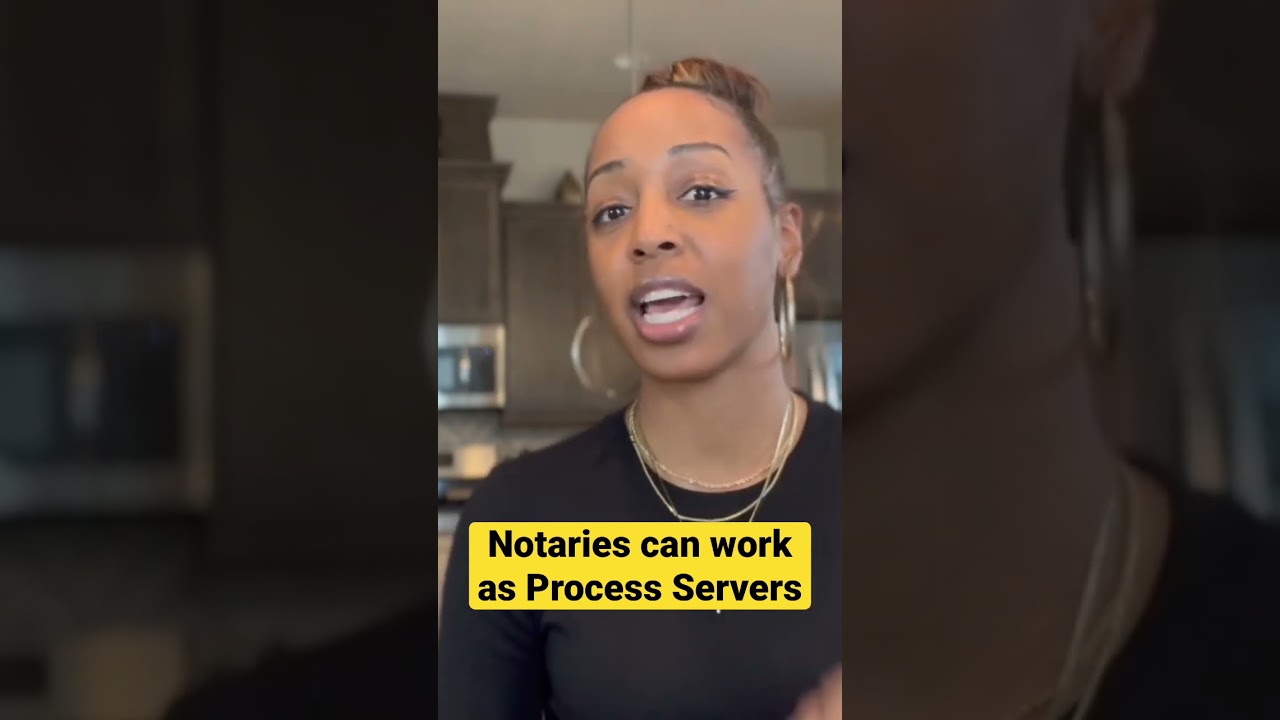 Notaries Work as Process Servers!!! 