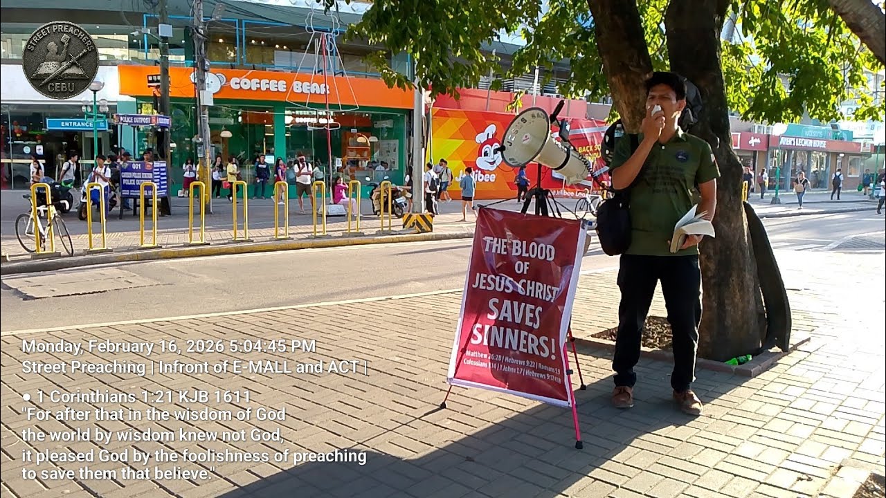 STREET PREACHING | INFRONT OF E-MALL AND ACT, CEBU CITY | Pastor Earl 