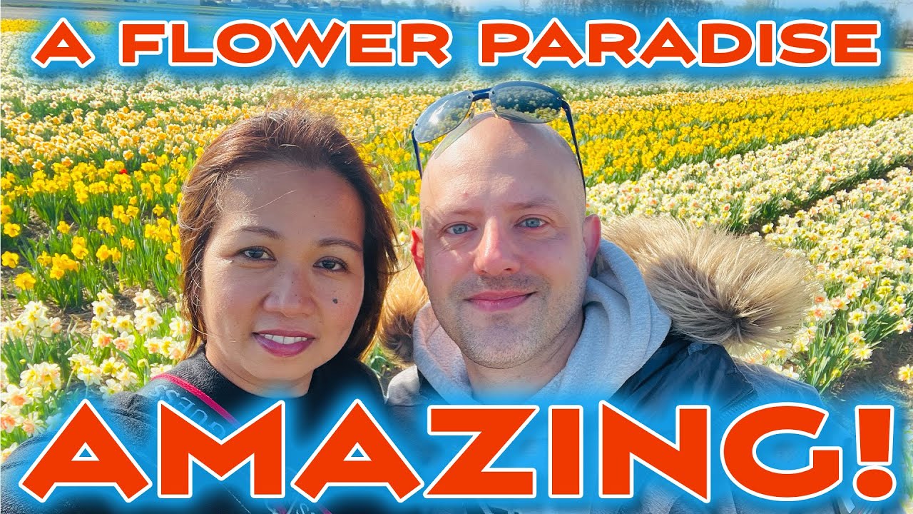 Visiting a Tulip Farm in Amsterdam - Flower PARADISE!