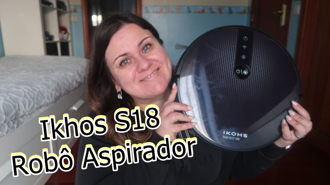 Ikhos S18 Robô Aspirador que mudou as minhas rotinas domésticas