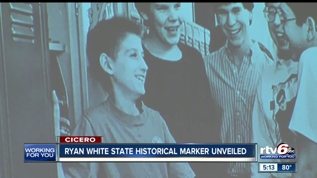 Ryan White Indiana historical marker unveiled