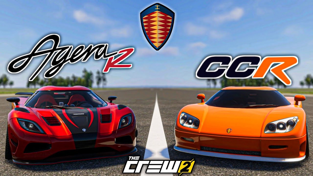 THE CREW 2 : Koenigsegg Agera R vs Koenigsegg CCR !