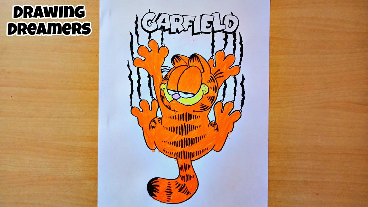 How to Draw Garfield - Step by Step EASY