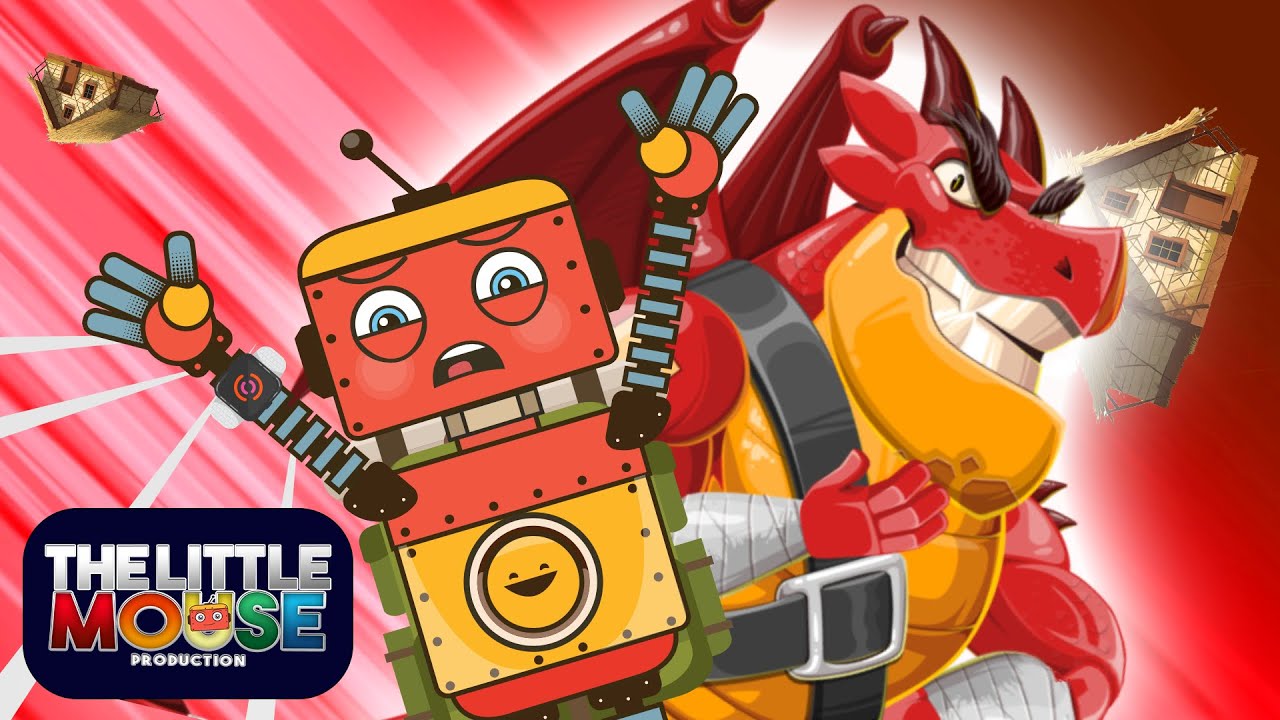 🐉Epic Adventure: The Three Little Robots & the Dragon King 🤖🐉 | Rusty's World for Kids