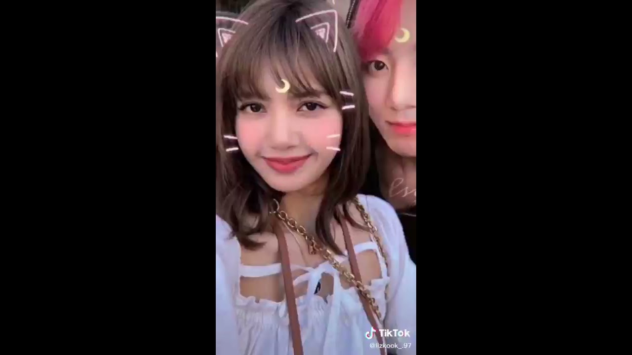 tiktok lizkook lisa and jungkook❤