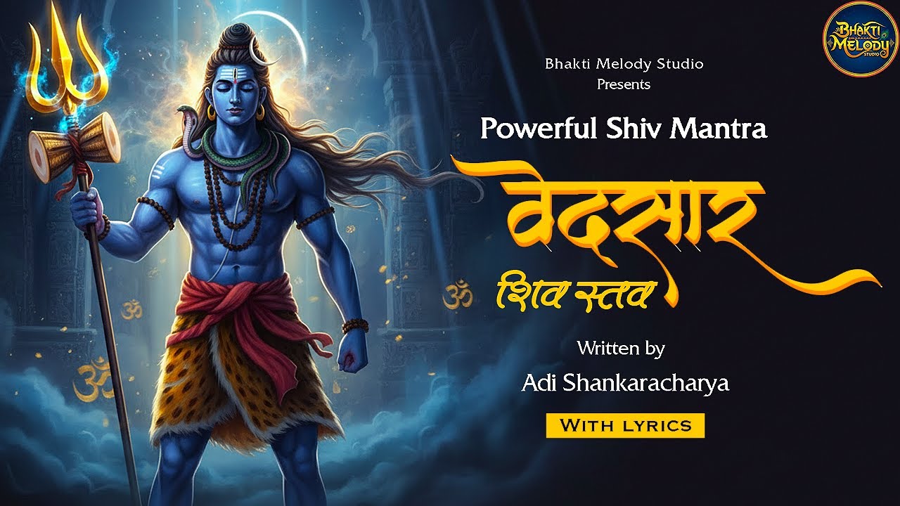 वेदसार शिव स्तव | Vedsar Shiv Stav | Pashunam Patim |  Powerful Mantra  #shivbhajan