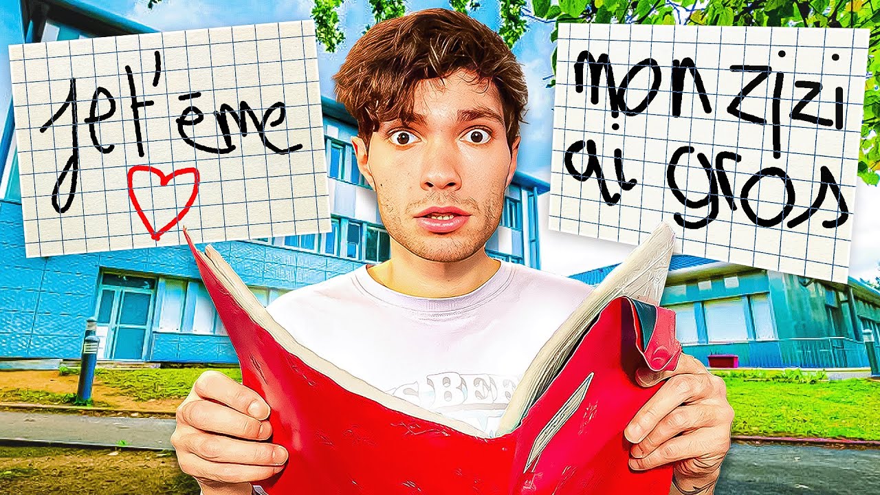20 ANS APRÈS, je retrouve mon CAHIER D'ÉCOLE ! (j'ai méga HONTE)