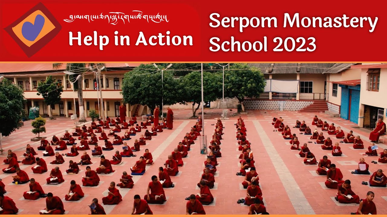 Serpom Monastery School 2023 - Fondazione Help in Action Onlus