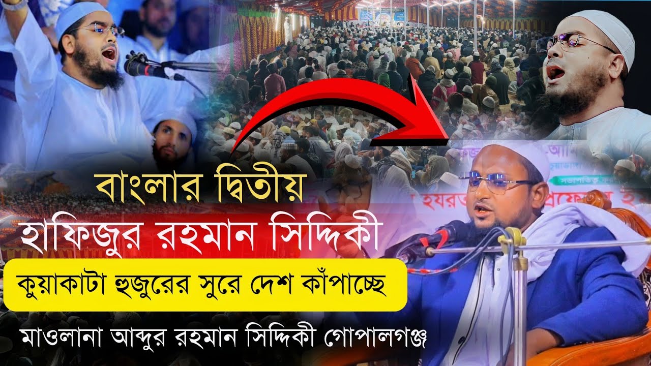 বাংলার দ্বিতীয় হাফিজুর রহমান সিদ্দিকী || মাওলানা আব্দুর রহমান সিদ্দিকী গোপালগঞ্জ || 01907376734