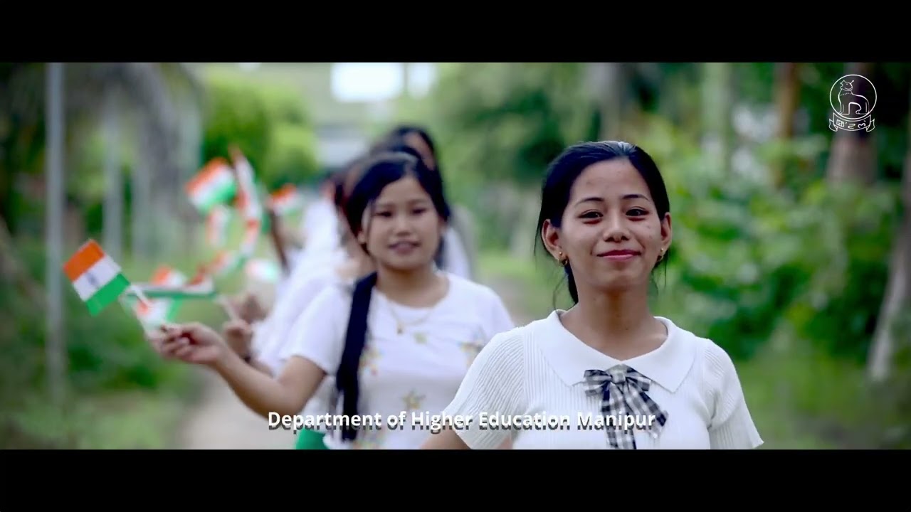 HAR GHAR TIRANGA  Campaign HIGHER EDUCATION Govt. Manipur