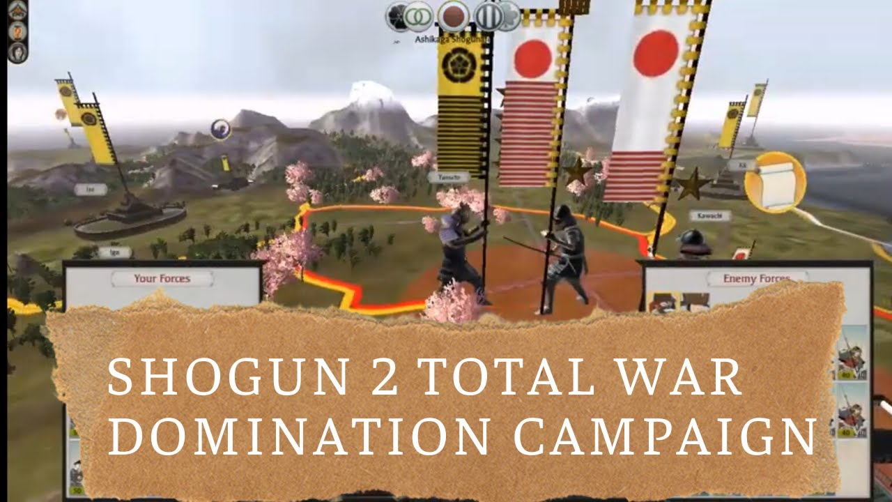 Total War: Shogun 2 || Speedrun || Domination Campaign 59:55 [WR]