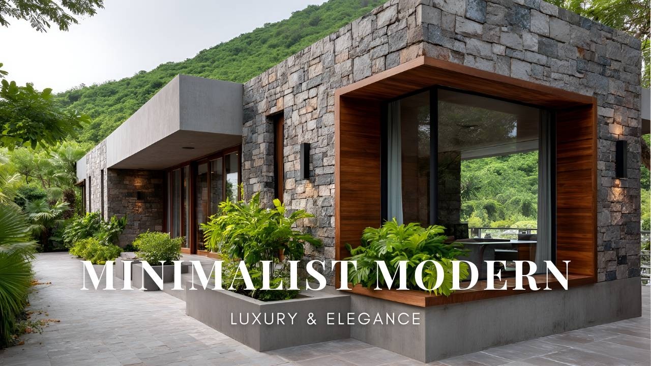 Best Minimalist Modern House Design Trends 2025 | Luxury Homes with Simple Elegance