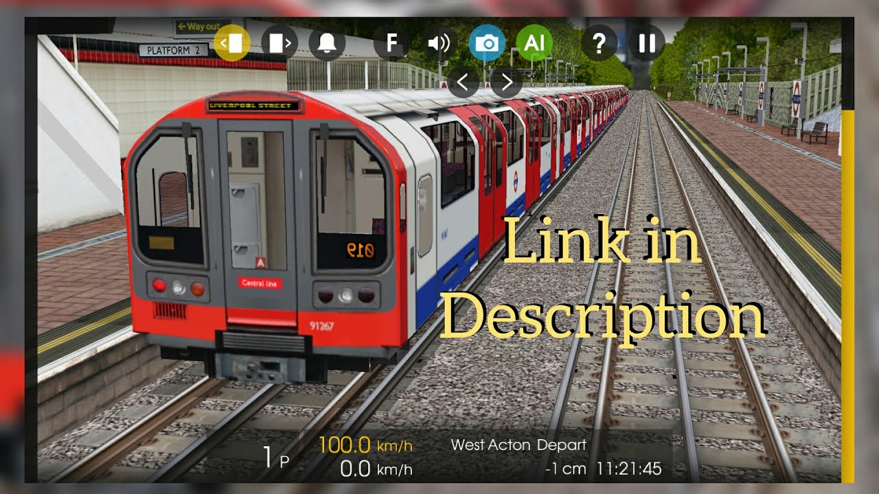 HmmSim 2 - Central Line (Ealing Broadway to Liverpool Street Route) Manual