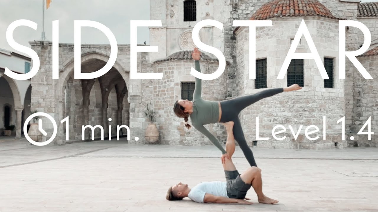 Side Star | Quick & Easy AcroYoga Tutorial (Level 1.4)