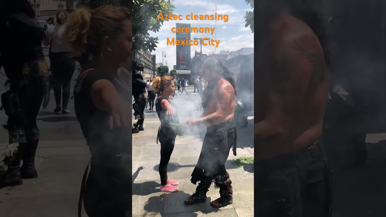 Aztec cleansing ritual. Mexico 🇲🇽 City