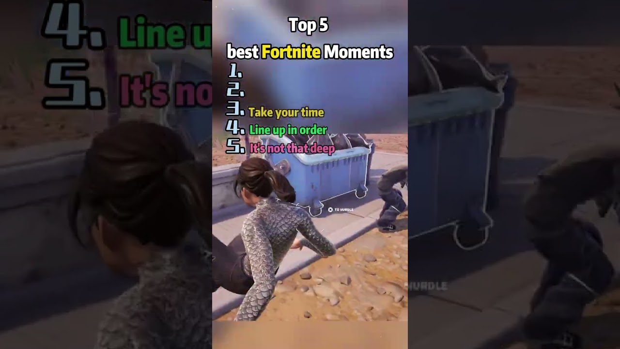 Top 5 Funniest Fortnite Moments 😭 #fortnite