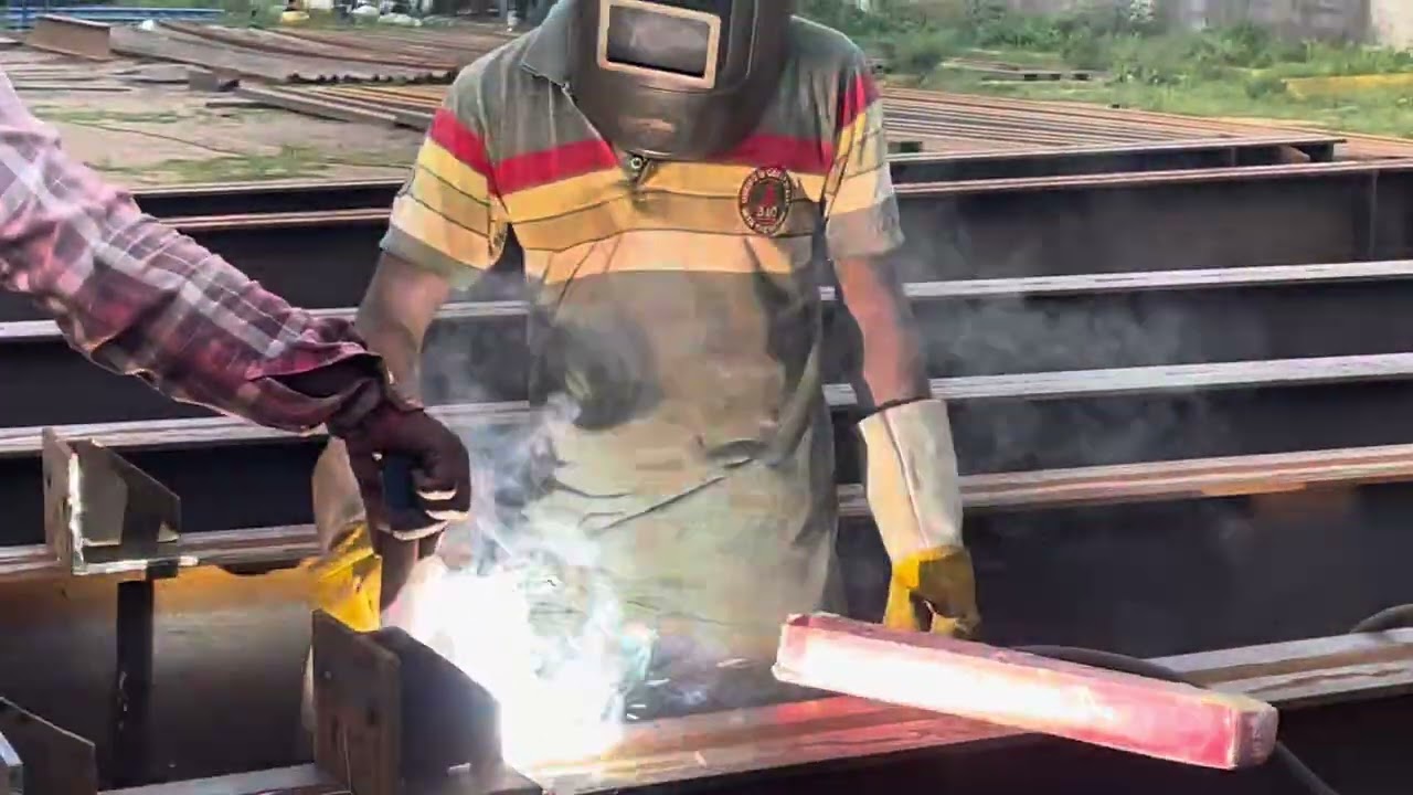 Fabrication of steel Arc welding works | best fabrication welding services #welding #welder #weld