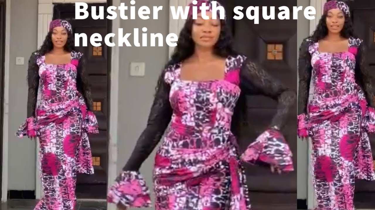 How to draft a bustier with square neckline/bustier tutorial/beginner’s friendly