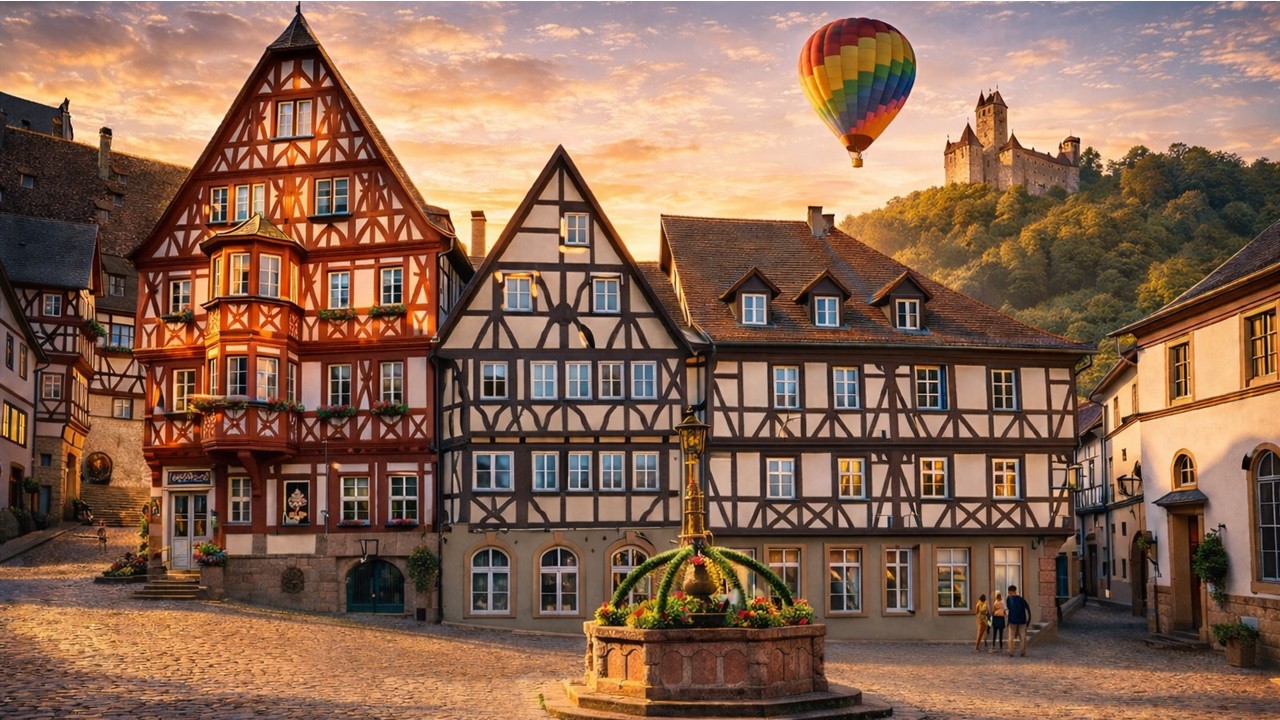 Miltenberg, Germany 4K Walking Tour 🇩🇪 Medieval Charm & Riverside Beauty