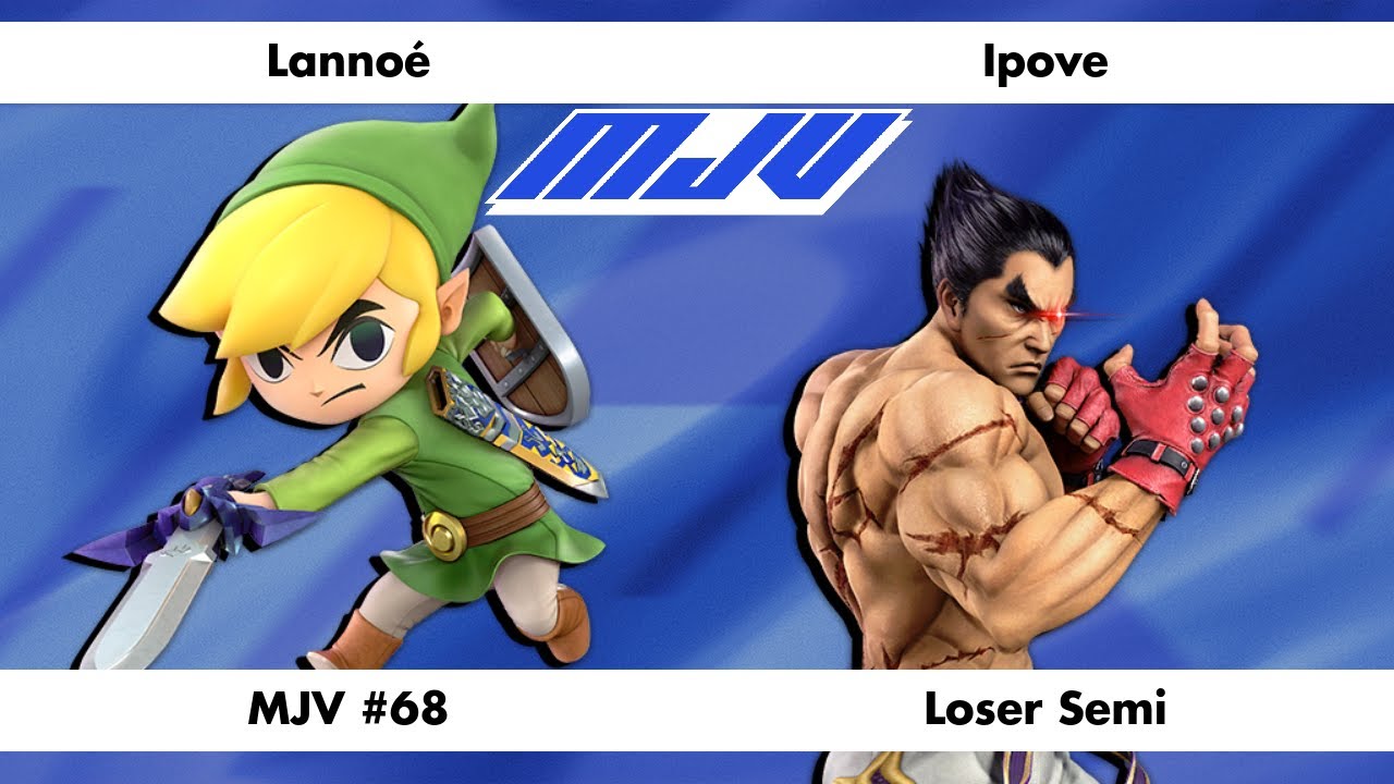 MJV #68 - Lannoé (Toon Link) Vs. Ipove (Kazuya) - Loser Semi